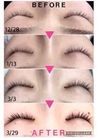 ✨まつ毛の育毛スキンケア✨ラッシュアディクトサロンケア