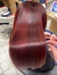 👑【人気No.1】質感カット＋艶髪カラー＋3step  treatment