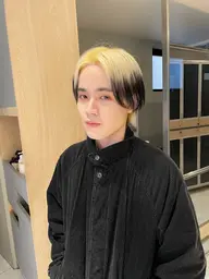 🩵Wブリーチ＆補修カラー