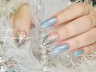 ✨チップ長さだし10本➕アート2本✨【新規ソフトジェルオフ無料】¥11000