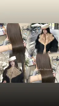 ꒰ 4月限定⚠︎︎ ꒱🧖🏼‍♀️ワンカラー+TOKIO髪質改善トリートメント🫧ྀི