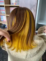 透明感ダブルカラー