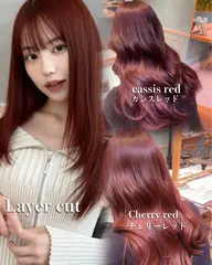 【ご新規様限定】韓国ヘア🇰🇷似合わせカット❣️＋Nドットカラー✨＋高温保湿シャンプー&3stpトリートメント🫧