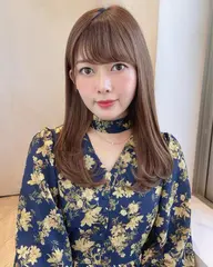 前髪パーマ+前髪カット+艶トリートメント