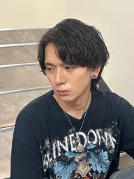 パーマ＋眉ワックス＋髪質改善トリートメント