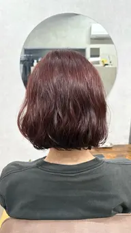 【カラトリ】艶カラー（ブリーチなしワンカラー）＋クイックトリートメント