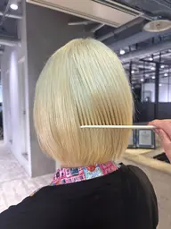 【4月限定‼️】ブリーチリタッチ+オンカラー