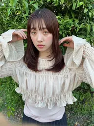 レイヤーカット+Aujuaシャンプートリートメント