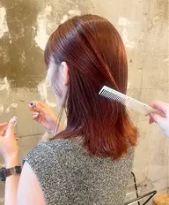 【🌸🉐4,5月限定クーポン🌸】前髪カット➕髪質改善ケアカラー➕補修トリートメント