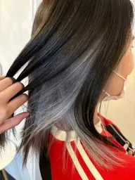 ブリーチ ＋透明感カラー＋1stepトリートメント