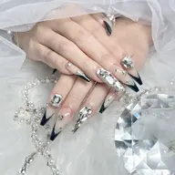 💅人気No1💕チップ長さだしストーン、パーツつけ放題20％🉐12680