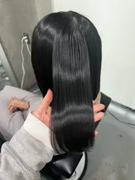 髪質改善酸性ストレート+カット