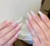 ⋆˙♡✨チップ➕シェル長さ出し【マグネット/フレンチ/オローラ/カラグラ】🌟ソフトオフ無料