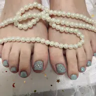 オフあり🌟フットアート2本やり放題(2色まで）