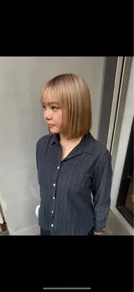 【学生限定👩🏼🎓】ぷつっとボブカット🪡 3月限定🌸