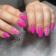 [オフ無料]ワンカラー＋アート2本