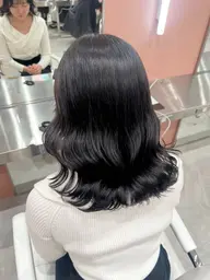 💖minimo価格💖 ワンカラー➕Aujua 4stepトリートメント➕スタイリング🥣🪄✨