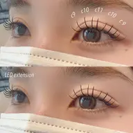 🌷LEDエクステ 80本🌷