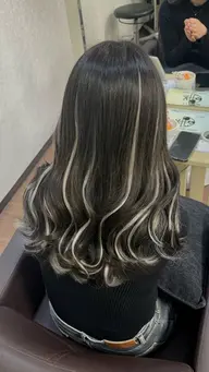 【ブリーチしたくない方必見✨️】最高級人毛ポイントシールエクステ+カラー+クイックトリートメント