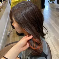 ‪‪❤︎‬💖イヤリングカラー💖‪‪❤︎‬(ブリーチ➕オンカラー)