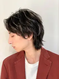 メンズカット+デザインハイライト