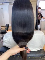 【前髪・顔周りのみ】酸性ストレート♡