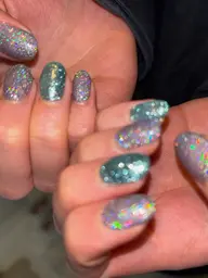 オフあり✨ハンドワンカラー・ラメグラデーション💎甘皮ケア込