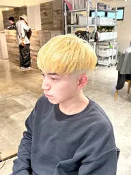 【Men's限定】💫ケアブリーチonカラー➕ダメージ補修トリートメント✂︎