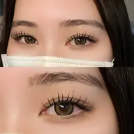 〖7日1名様限定パリエク♡ &healthy〗エクステ120本まで+まつげパーマ(オフ+￥550)