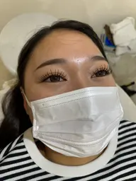 【韓国風束間マツエク】ダブルフラットラッシュ 100束