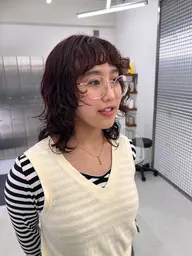 カット➕レイヤーパーマ🧚🏻♬.*ﾟ