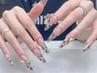 【チップ長さ出し】120分持ち込みデザイン