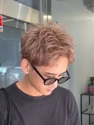 【メンズ必見！１日２名様限定】ブリーチ１回＋１カラー➕カット➕トリートメント✨️