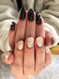 垢抜け🩵6本アート　カラー2色まで選択可(新規オフ無料¥0✨＋30分)