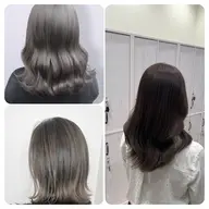 ⬜️【💎グレージュ•アッシュ系特化💎】カット+THROWカラー