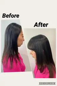 cut&縮毛矯正＆カラーリング＆トリートメント3セット！！