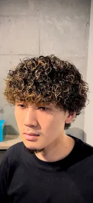 カット＋プードルパーマ