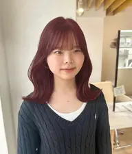 【1,2月限定🧸🧺】ブリーチリタッチ＋ダメージレスカラー🎀(⚠︎5cm以上のリタッチ→ロング料金＋500円)