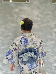 ヘアセット+着付け💙