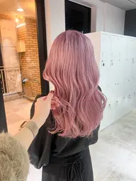 【💛ハイトーン💛】ブリーチありダブルカラー(リタッチ🙆♀️)➕高保湿トリートメント