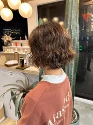 【激おしゃれパーマ❣️】カット+デザインパーマ❣️❣️ 高濃度トリートメント‼️ 横浜パーマカット