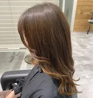 《ブリーチなしで明るく🫧》ダブルカラー＋カット＋トリートメント♡