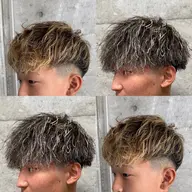 【ミニモ学割】垢抜けたい男子必見‼️朝のセットが楽になるカラーパーマ