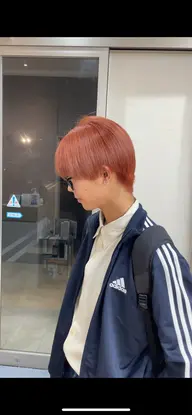 メンズフルブリーチ+カラー+超音波トリートメント