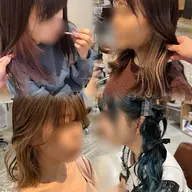 大人気♥イヤリングブリーチカラー＋organicTR