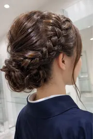 ヘアアレンジアップスタイル