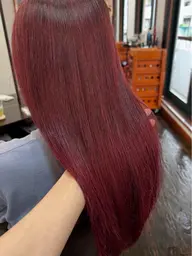 【当日限定】暖色🩷髪質改善水素カラー＋カット🫧