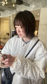 【 4月限定クーポン￤女性限定 】 カット ＋ ワンカラー にトリートメントプレゼント⸜🌷︎⸝‍