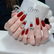 【チップ長さ出し10本】 ガラスフレンチorミラーフレンチ¥11000→9580