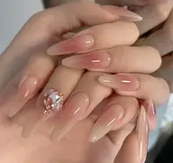 <初回オフ無料★HAND>#ジェル#チークネイル